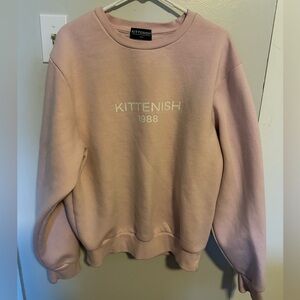 Kittenish Crewneck Sweatshirt